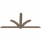 Ekena Millwork Redmond Smooth Timber Gable Bracket, Douglas Fir, 96"W x 48"H x 1 1/2"D x 5 1/2"F, 12/12 Pitch GBW096X48X0206RED00SDF - alternate 4